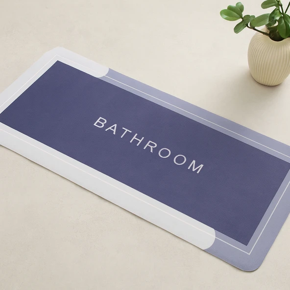 Dikdörtgen Su Emici Banyo Paspası 116 X 37.5 Cm (Elastik) ürün görseli 1