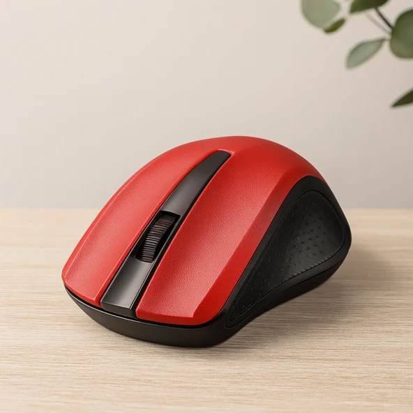 Kablosuz Optik Mouse 1600 Dpi Usb - 100'Lü Paket ürün görseli 1
