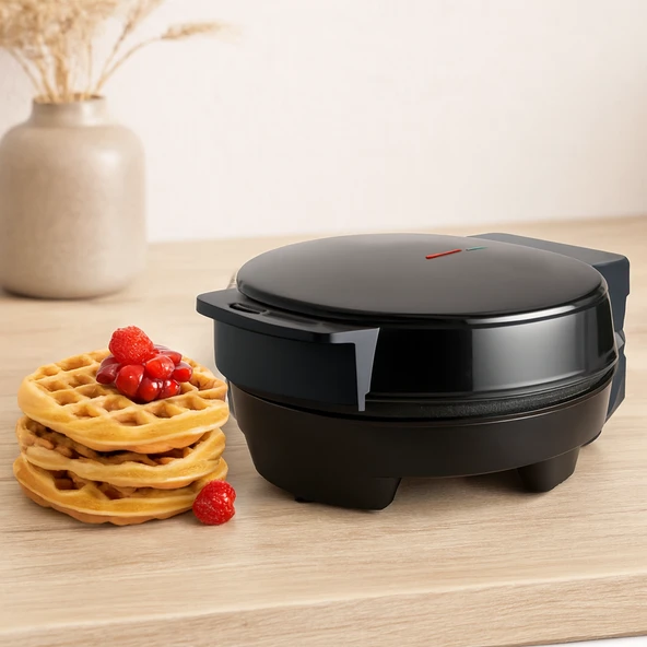 Belçika Waffle Makinesi 4 Göz 1000W Döküm Yapışmaz ürün görseli 1
