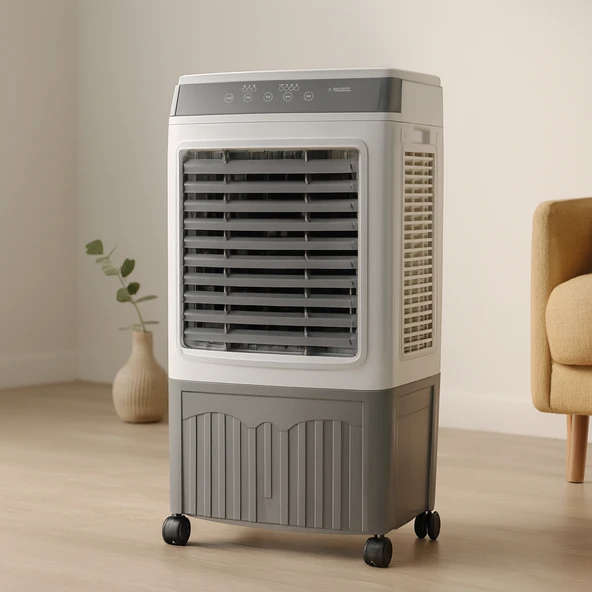 Taşınabilir Hava Soğutucu Klima Vantilatör 40L - 100W Uzaktan Kumandalı ürün görseli 1