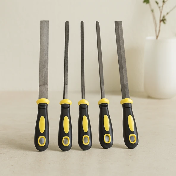 Markasız 5'Li Çelik Eğe Seti (30 Cm) ürün görseli 1