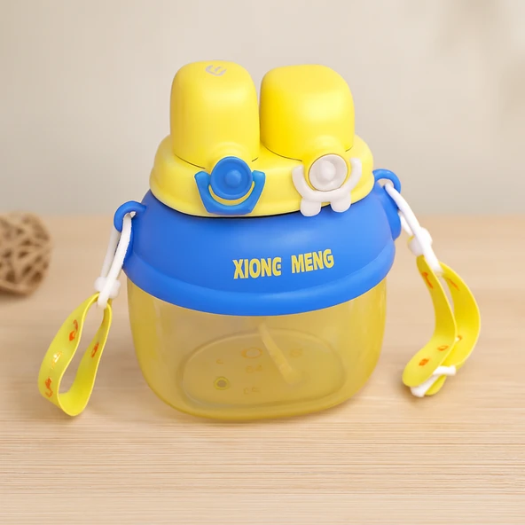 Pipetli Suluk Matara 1280Ml - Çift Kilitli Kapak, Askılı ürün görseli 1