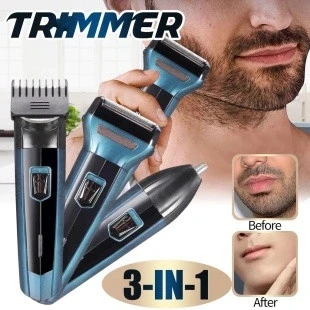 3 In 1 Saç Sakal Kesme Burun Tıraş Makinesi Seti (5047) ürün görseli 1