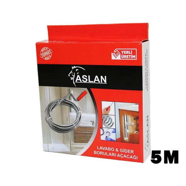 5Mt Susta Spral Lavabo - Gi̇der Açar (5047) ürün görseli 1