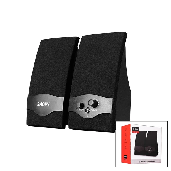 Snopy Sn-84 Usb 2.0 Multi̇medya 1+1 Hoparlör Speakaer Set 4W (5047) ürün görseli 1