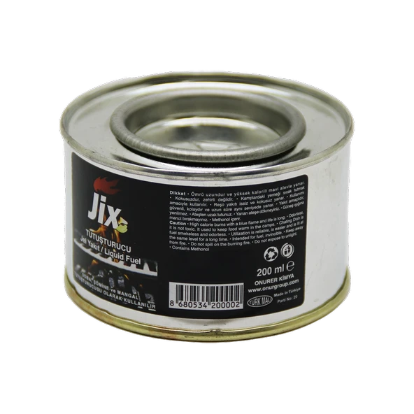 Ji̇x Tutuşturucu 200Ml Teneke Jel Yakit (5047) ürün görseli 1
