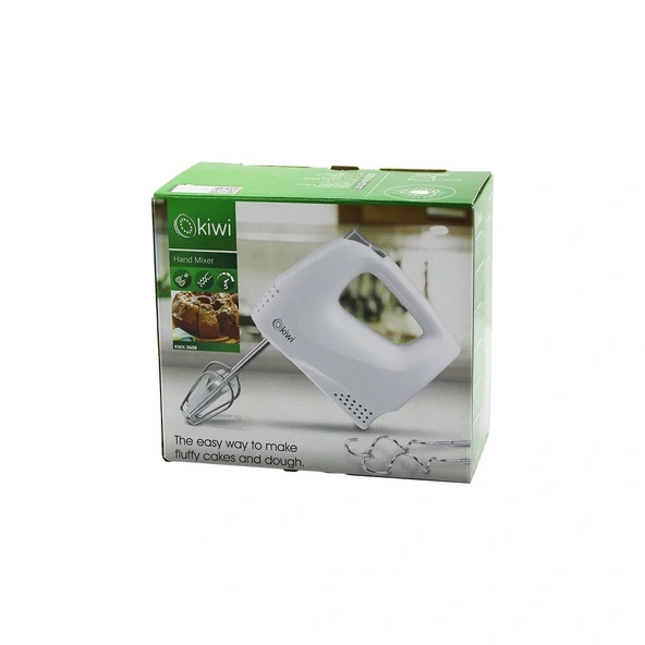 Ki̇wi̇ Kmx-3608 Elektri̇kli̇ El Mi̇kseri̇ 2Pcs Metal Çirpma Aparati - 2Pcs Hamur Kancasi 5 Kademe Hiz Çirpici Çikartma Düğmeli̇ (5047) ürün görseli 1
