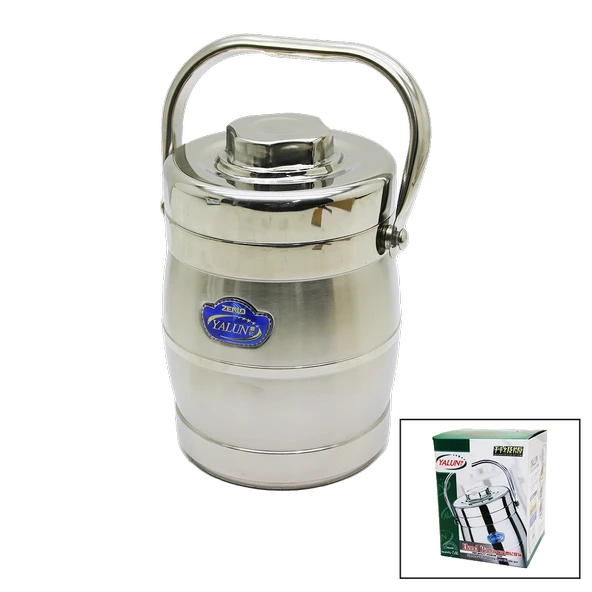 Metal Kova 3Lü Sefer Tasi Saklama Kabi 1.6Lt (5047) ürün görseli 1