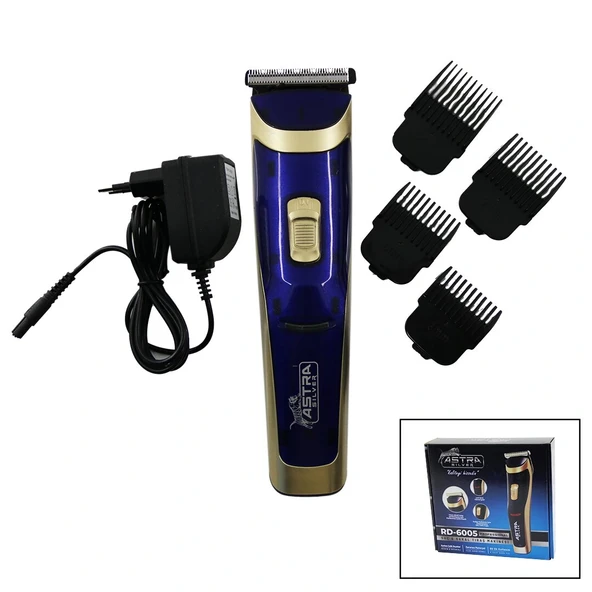 Saç Sakal Kesme Traş Maki̇nesi̇ Fi̇ş Şarjli - Led Gösterge - Renkli̇ Krom Kaplama Gövde Rd-6005 (5047) ürün görseli 1