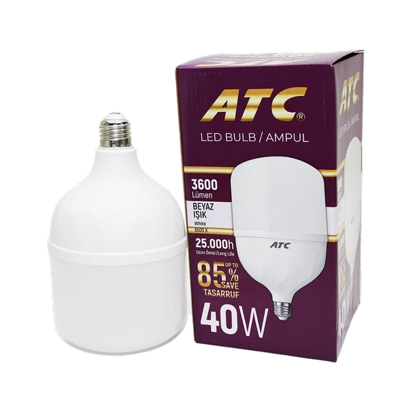 40W Torch Led Bulb Ampul Beyaz E27 (5047) ürün görseli 1