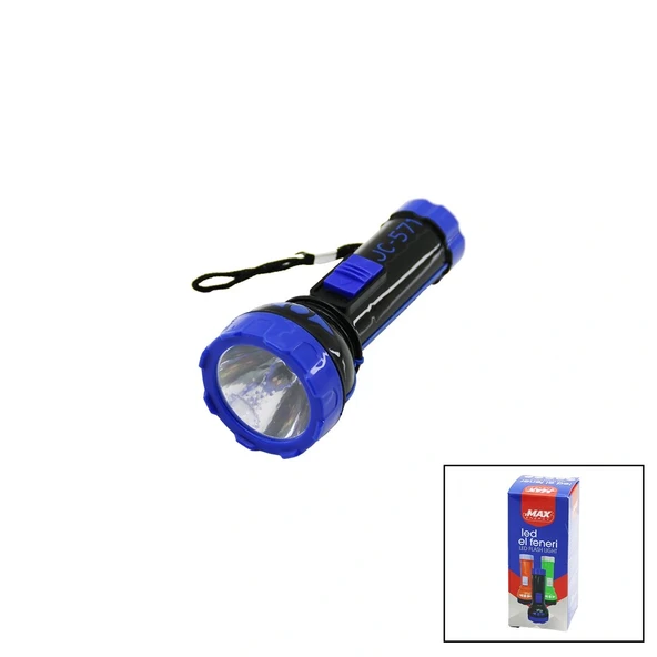 Pi̇lli̇ Mi̇ni̇=11.2Cm Led El Feneri̇ 75Lümen Output: 1.5V Renkli̇ Plasti̇k (5047) ürün görseli 1