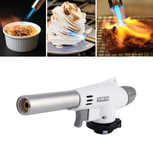 1300°C Çok Amaçlı Torch Çakmak - Mutfak, Mangal, Lehimleme Pürmüz Tabancası (5047) ürün görseli 1