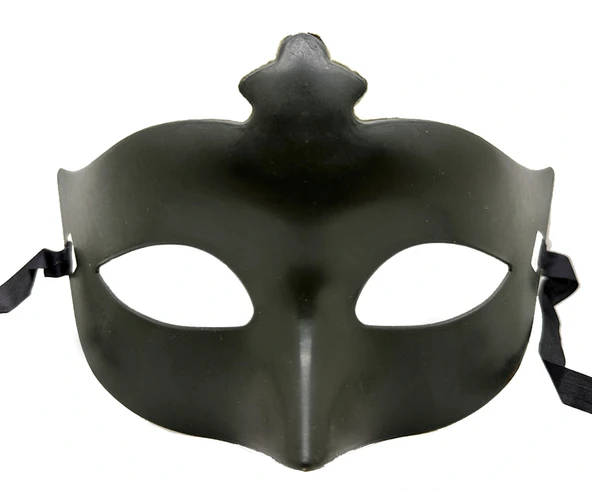 Haki Yeşil Renk Masquerade Kostüm Partisi Venedik Balo Maskesi (5047) ürün görseli 1
