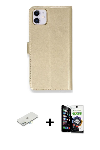 MARSİLYAN™- iPhone 12 Mini Kılıf Siluet Işık Serisi - Şeffaf Temperli Cam Ekran Koruyucu + Renkli Kamera Lens Koruma Cam ürün görseli 1