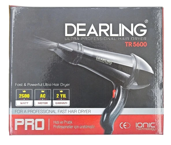 Dearling Turbo 5600 Fön Makinesi 2500 W (5047) ürün görseli 1