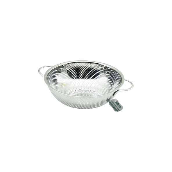 22Cm Metal Kulplu Çeli̇k Sepet Süzgeç İnce Tel Ayakli (5047) ürün görseli 1