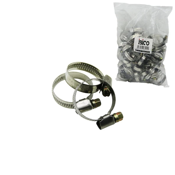 50 Adet 20-32Mm Metal Hortum Kelepçe Tork Ayarli - Ayarlanabi̇li̇r Kli̇ps (5047) ürün görseli 1