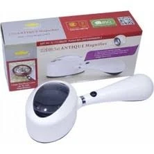 Işıklı 60X35 (6.5X) Antikacı El Büyüteci (0177) ürün görseli 1