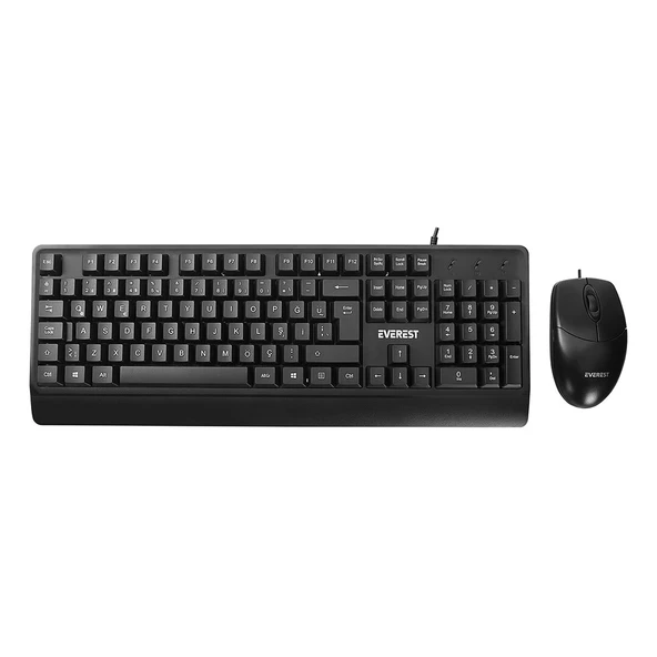 Usb Kablolu Klavye - Mouse Set Q Klavye 3D - 1200Dpi Mouse (5047) ürün görseli 1