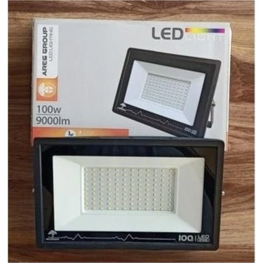 100 Watt Led Projektör Aydınlatma Beyaz 9000Lm (0177) ürün görseli 1