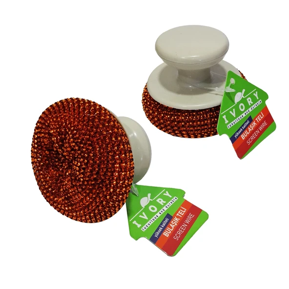 Cleani̇ng Brush Plasti̇k Tutacakli Bulaşik Teli̇ (5047) ürün görseli 1