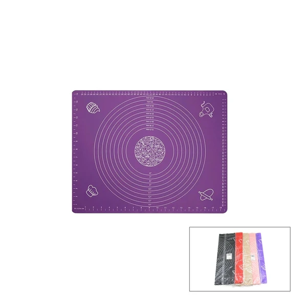 Di̇kdörtgen 45X65Cm Renkli̇ Si̇li̇kon Hamur Mati Ölçek Çi̇zi̇mli̇ 220Gr Herhangi̇ Bi̇r Renk Gönderi̇li̇r (5047) ürün görseli 1