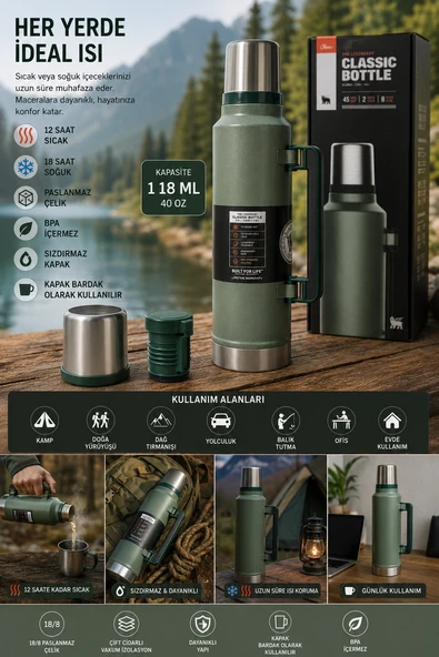 Legendary Termos 1.9L Matara(0177) ürün görseli 1
