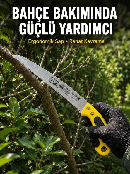 Profesyonel Bahçe Bıçkısı Ergonomik Saplı Kesim Aleti ürün görseli 1