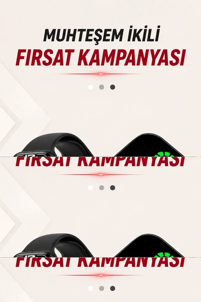 Dokunmatik Akıllı Saat Yeni Nesil Kampanyası Anc Özelliği Yüksek Ses Kaliteli ürün görseli 1