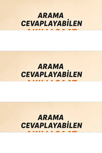 Şarjlı, Çağrı Müzik Sağlayan Akıllı Saat ürün görseli 1