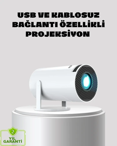 Bağlantılı Full Ev Sinema Projeksiyonu 160 Ansi Lümen ürün görseli 1