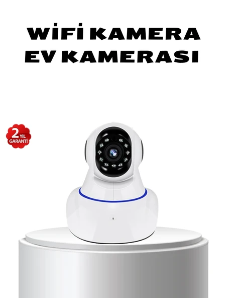 Full Akıllı Ip Kamera – Gece Görüşlü, Hareket Sensörlü, Çift Yönlü Ses Online Kayıt Özellikli ürün görseli 1