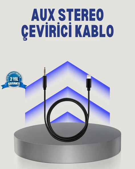 3.5Mm Aux Çevirici Kablo Jh-023 Stereo Ses Aktarıcı ürün görseli 1