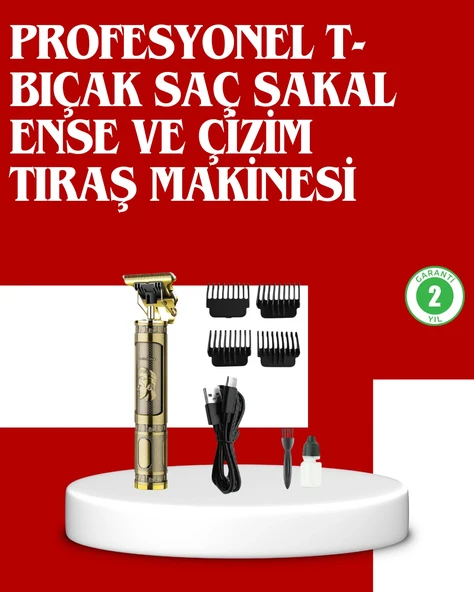 Daling Profesyonel Tıraş Makinesi Islak Kuru Kullanım ürün görseli 1