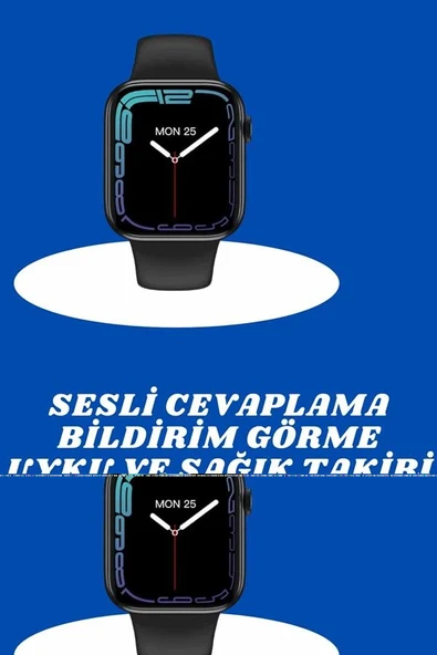Akıllı Saat Nabız Ölçebilen Adımsayar Kalori Hesaplama Tema Değiştirme Gps ürün görseli 1