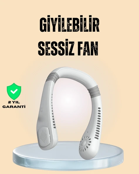 Esnek Silikon Tasarımlı Taşınabilir Kişisel Fan ürün görseli 1