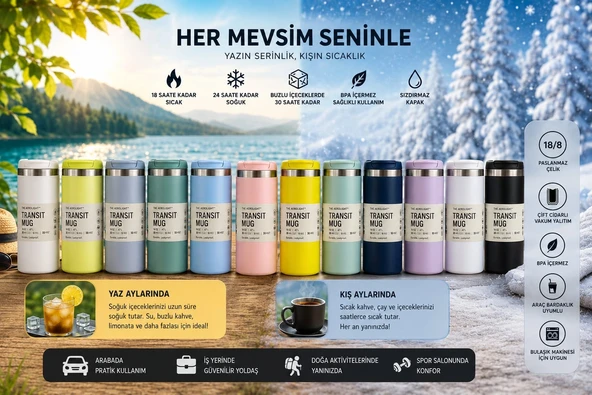 The Aerolight™ Transit Mug 0.47L Termos Kupa 0177 ürün görseli 1