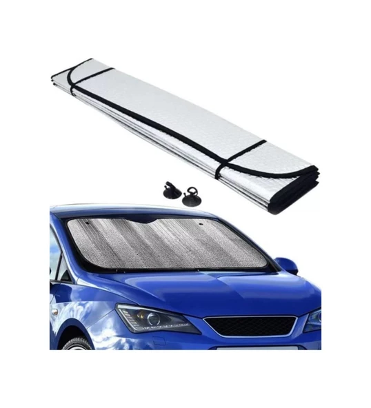 Isı Uv Oto Ön Cam Güneşlik Dacia Duster Peugeot 3008 Skoda Superb Nissan Qashqai ürün görseli 1