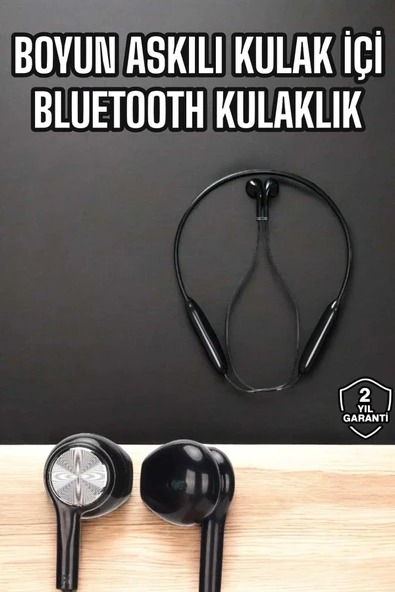 Kablolu Boyun Askılı Dijital Göstergeli Kulaklığı 60 Saat ürün görseli 1