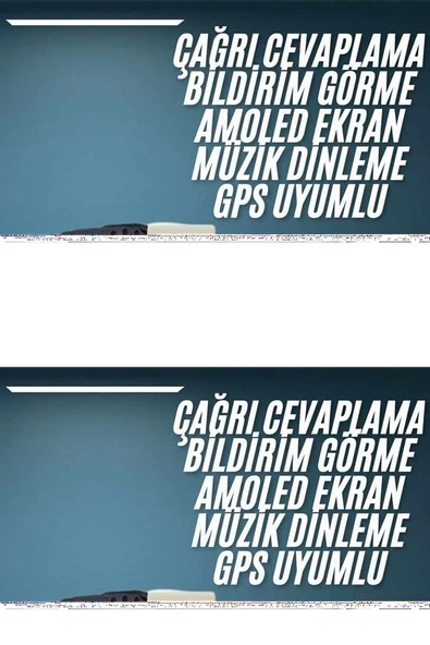 Akıllı Saat Çok Fonksiyonlu Uzun Pil Ömürlü Çağrı Cevaplayabilen Kol Saati ürün görseli 1