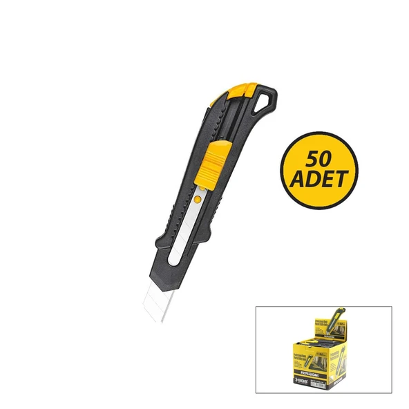 50 Adet Si̇yah Plasti̇k Gövde Falçata Maket (5047) ürün görseli 1
