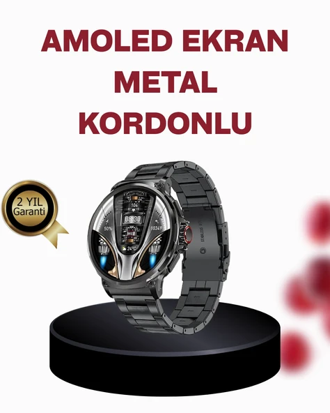 10 Gün Pil Ömrü 100+ Spor Modu Ile Sw80 Akıllı Saat ürün görseli 1