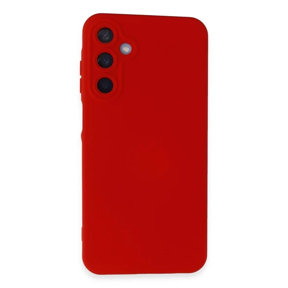 A15 4G Nano İçi Kadife Silikon - Kırmızı ürün görseli 1