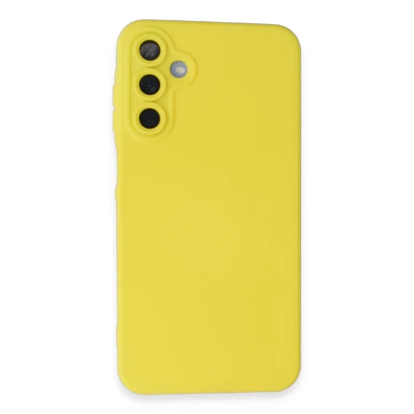 A05S Nano İçi Kadife Silikon - Sarı ürün görseli 1
