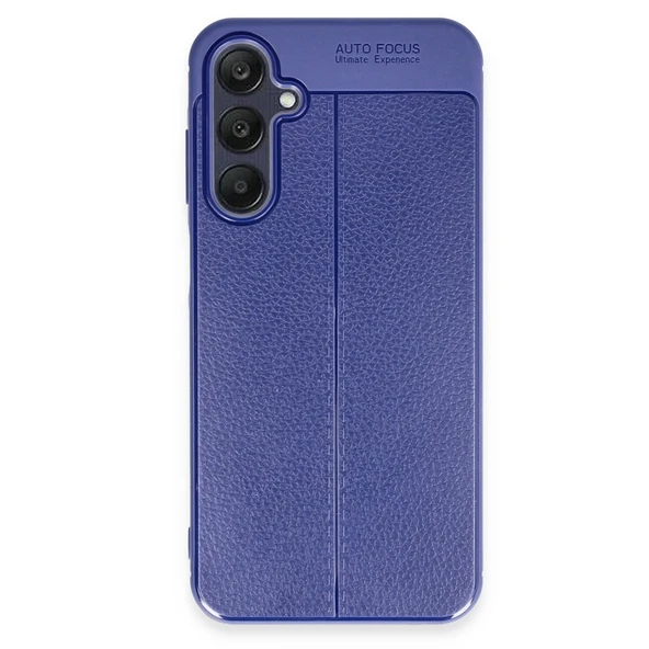A15 4G Auto Focus Kapak - Lacivert - Resim 3