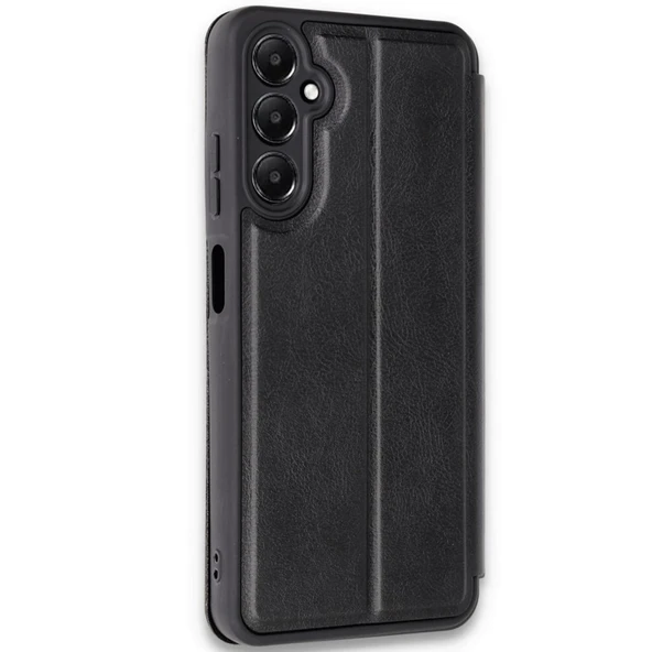 A35 5G Flip Cover - Siyah - Resim 2