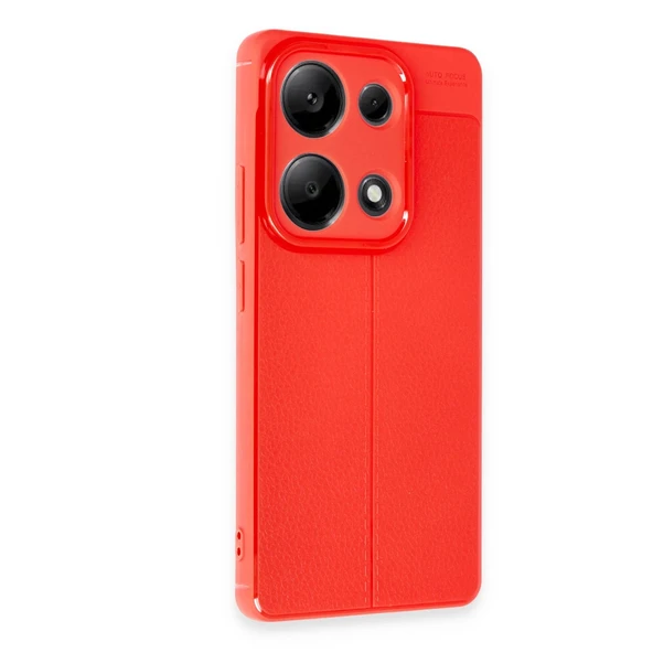 13 4G Auto Focus Kapak - Kırmızı - Resim 2
