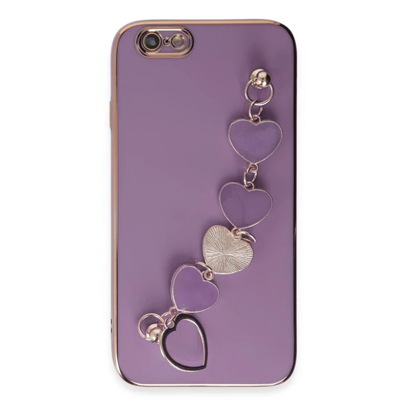 İphone 6 Esila Silikon - Mor - Resim 2