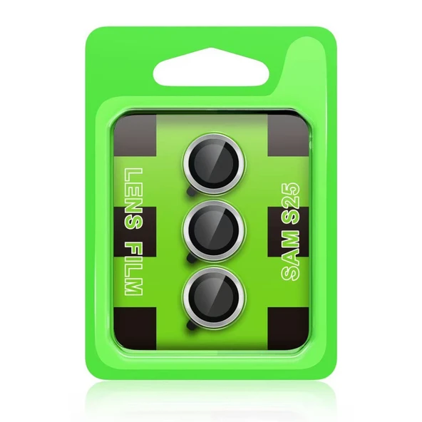 S24 Fe Raze Metal Kamera Lens - Mor - Resim 2