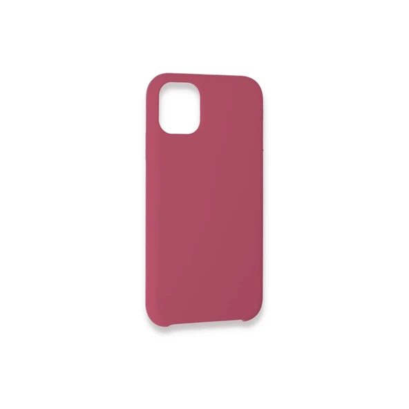 İphone 11 Lansman Legant Silikon - Fuşya - Resim 3
